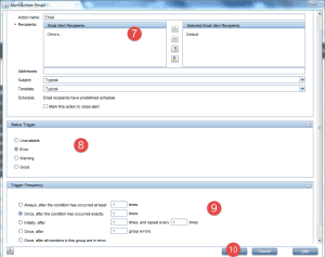 Sitescope Alert Setup 2