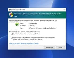 Neoload Installation Step8