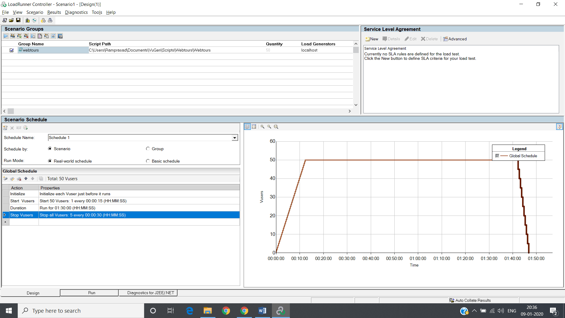 Loadrunner Controller Tutorial Step19