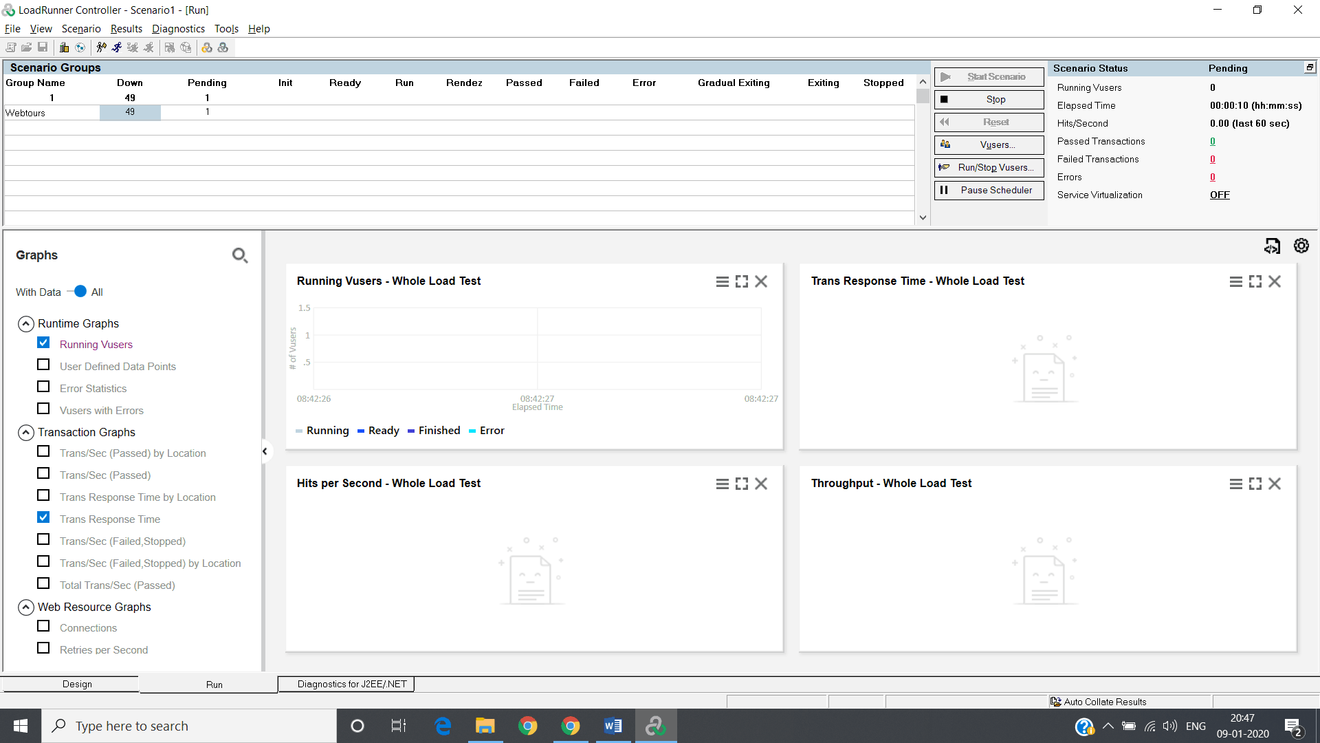 Loadrunner Controller Tutorial Step21