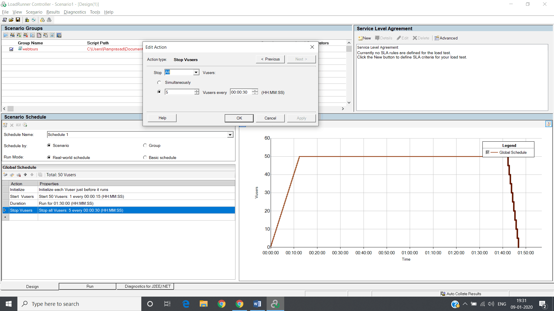 Loadrunner Controller Tutorial Step6