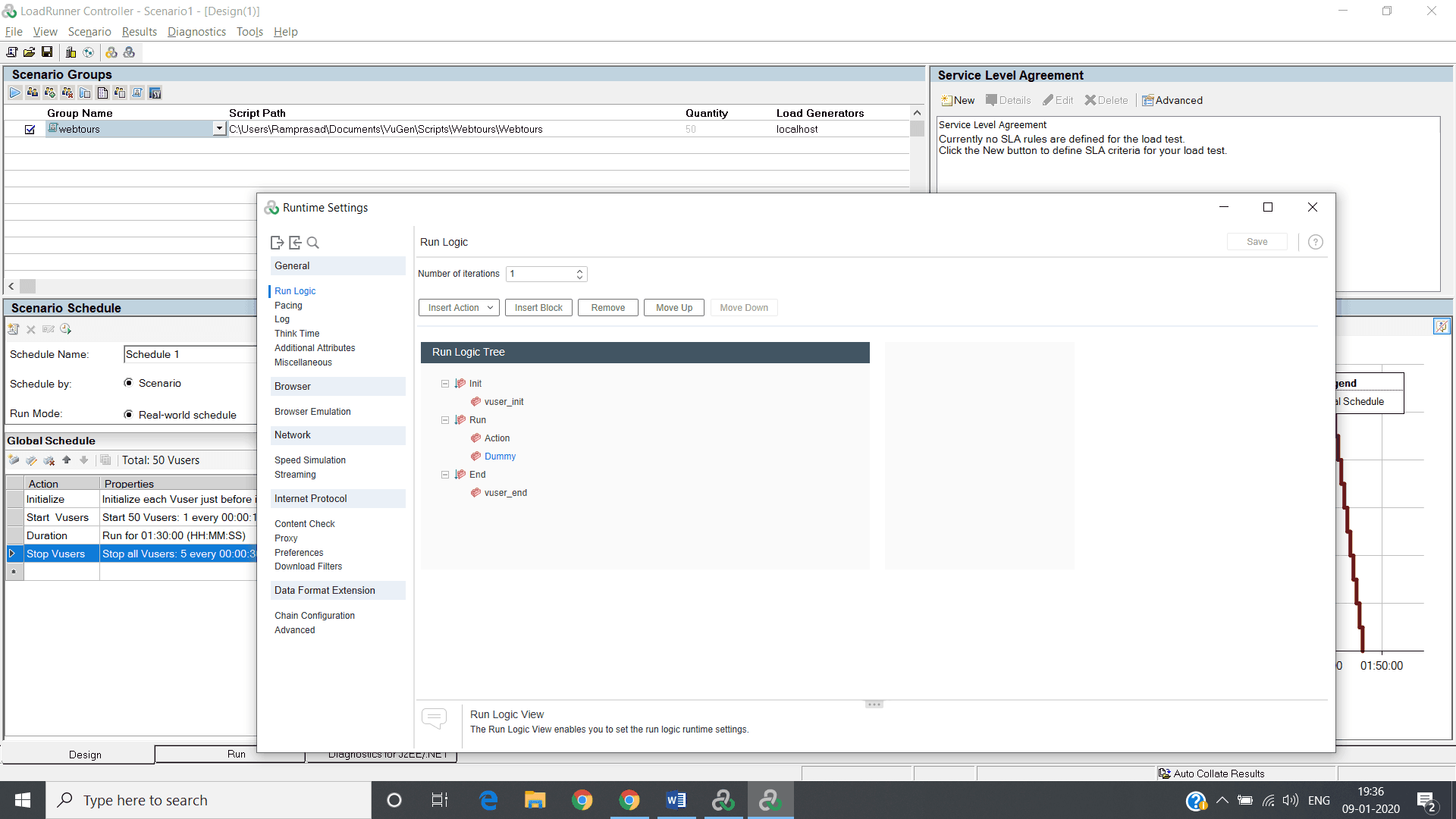 Loadrunner Controller Tutorial Step8