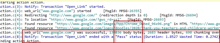 lr_end_transaction Example 2